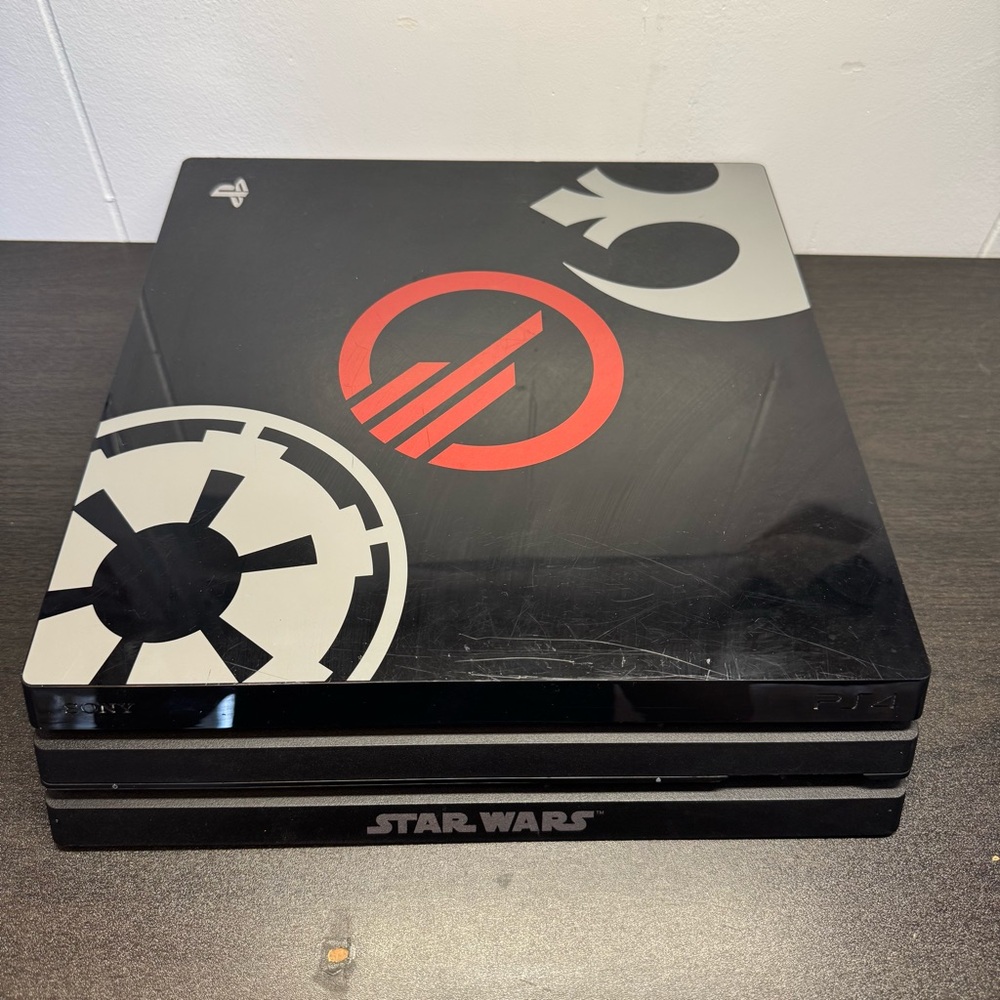Playstation 4 Pro Console Star Wars Edition Battlefront 2 Outer Shell Only PS4